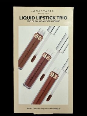 Anastasia Beverly Hills Liquid Lipstick Trio -Hudson, Dusty Rose, Dazed NIB